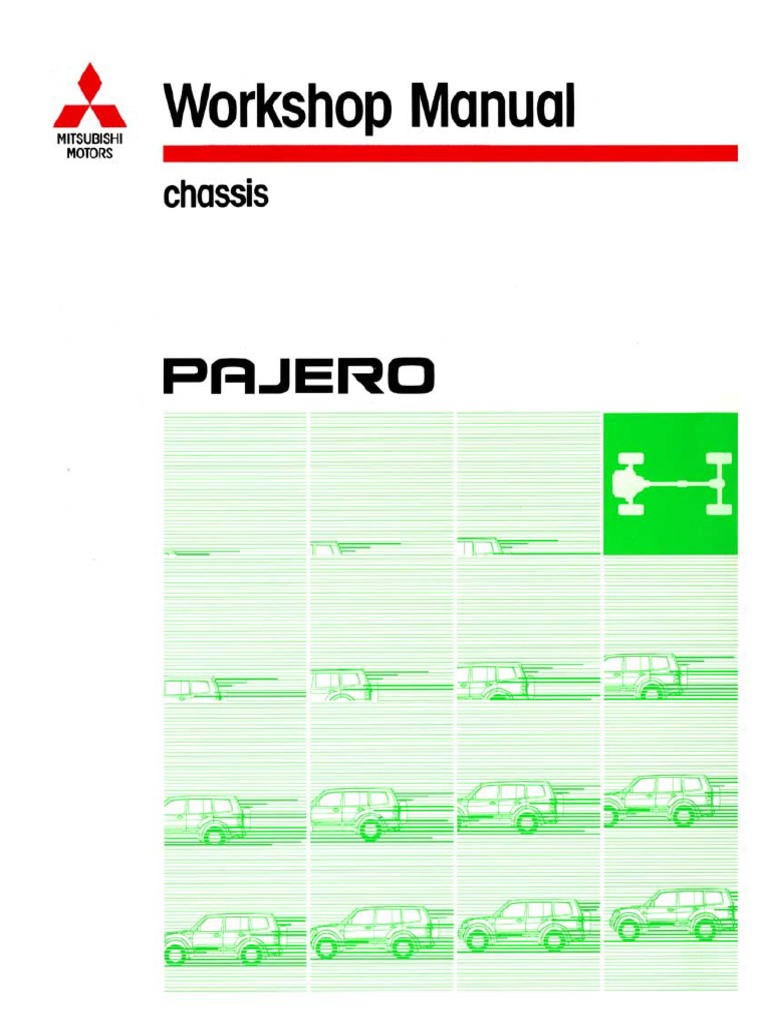 2001 MITSUBISHI MONTERO OWNERS MANUAL PDF visual data 6