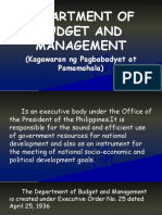 Department of Budget and Management