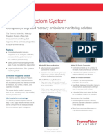 Mercury Freedom System: Complete, Integrated Mercury Emissions Monitoring Solution