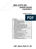 JMA-5372-SA: Marine Radar Equipment