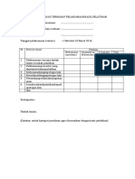 Contoh Evaluasi Terhadap Pelaksanaan Hasil Pelatihan