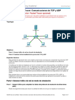 9.3.1.2 Packet Tracer Simulation - Exploration of TCP and UDP Communication - ILM PDF