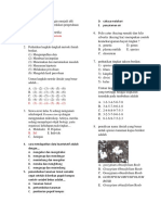 Soal Uas Biologi Semester 2