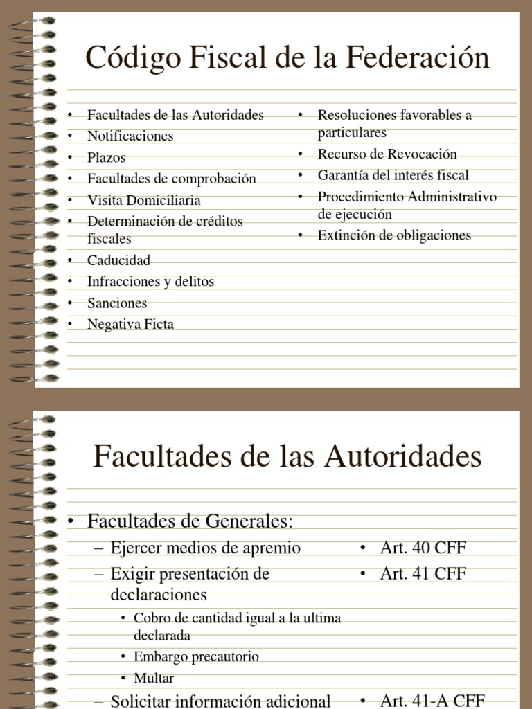 Codigo Fiscal de La Federacion | Contrabando | Queja