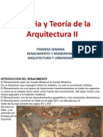 Historia Arquitectura Renacimiento