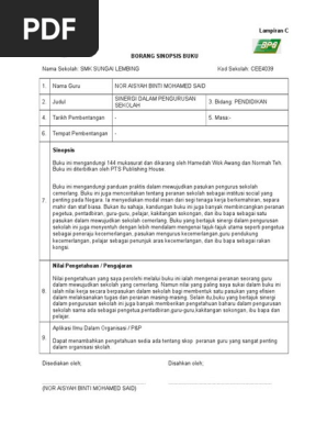 Sinopsis Buku Bacaan Ilmiah Pdf