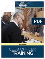 Secretary Manual PDF