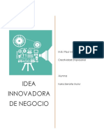 Idea Innovadora de Negocio