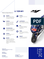 Yamaha YZR-M1 Technical Info