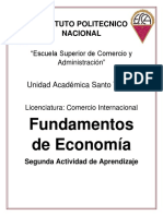 Ejercicios de Fundamentos de Economia