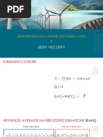 Eddy Viscosity: Atmospheric and Oceanic Boundary Layer