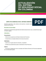 Aspectos Generales Del Sistemas General de Pensiones PDF