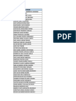 Lista de 40 nombres