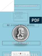 PLUTARCH, EPICURUS, RUFUS, AND EPICTETUS: INSIGHTS FROM ANCIENT STOIC AND ETHICAL PHILOSOPHERS