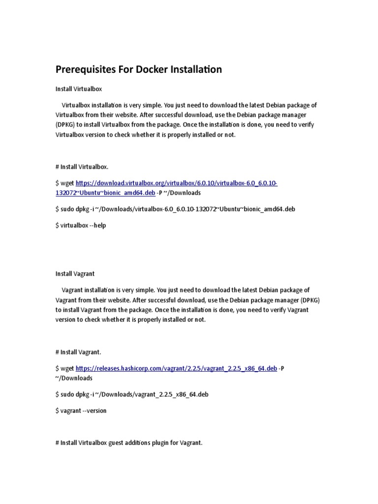 Docker Setup Guide for Developers | PDF