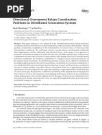 Energies: Directional Overcurrent Relays Coordination Problems in Distributed Generation Systems