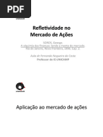 Reflexões no mercado de ações