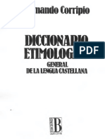Dicc Etimológico - Corripio