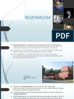 CRITICAL REGIONALISM ARCHITECTURE