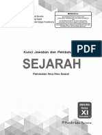 01 KUNCI PR SEJARAH PEM 11A Edisi 2019 PDF