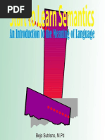 Start To Learn Semantics