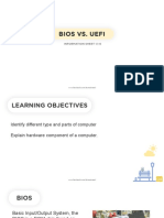 Bios vs. Uefi: Information Sheet 1.1-6