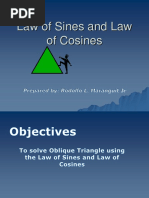 Sine Rule and Cosine Rule