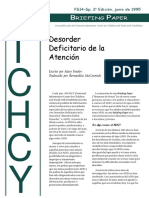 1 - Trastorno Infantil de Hiperactividad y Deficit de Atención PDF