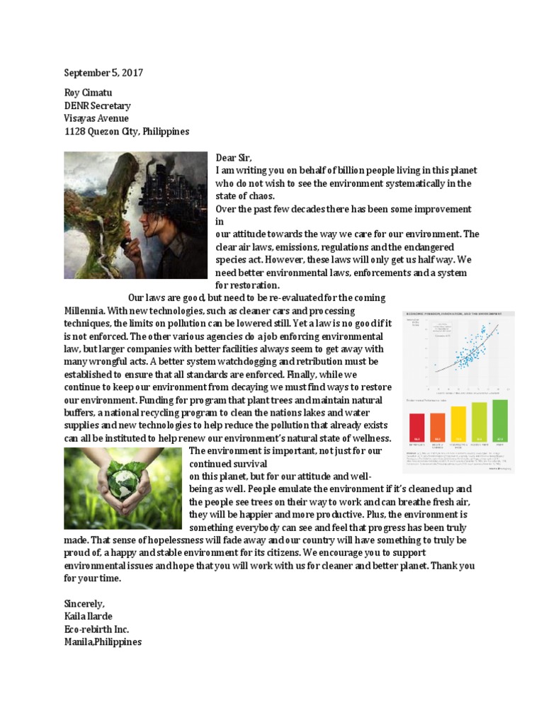 Campaign Letter | Download Free PDF | Environment | Natural Environment