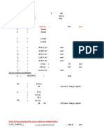 96x48x3.2 Fy 310 A 8.54 CM MM: 2) Cross Section Classification