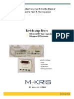 Earth Leakage Relays