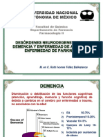Desórdenes Neurodegeneragivos Alzheimer y Parkinson y Farma (Ruth)