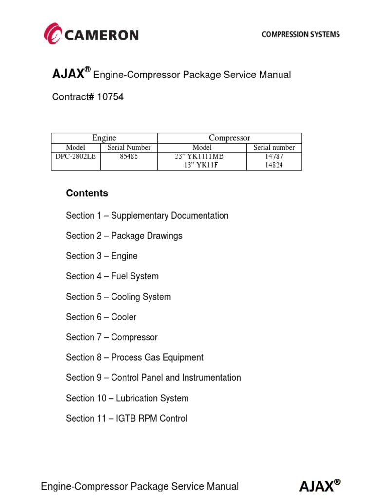 Ajax Internal Combustion Engine Jet Engine