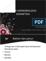Aspek Mikrobiologis Kosmetika