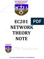 Network Theory EC201 Note.pdf