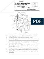 Worksheet Transport in Human Grade VII-O