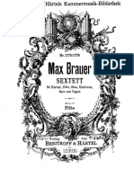 Brauer - Sextet For Wind Quintet and Piano PDF