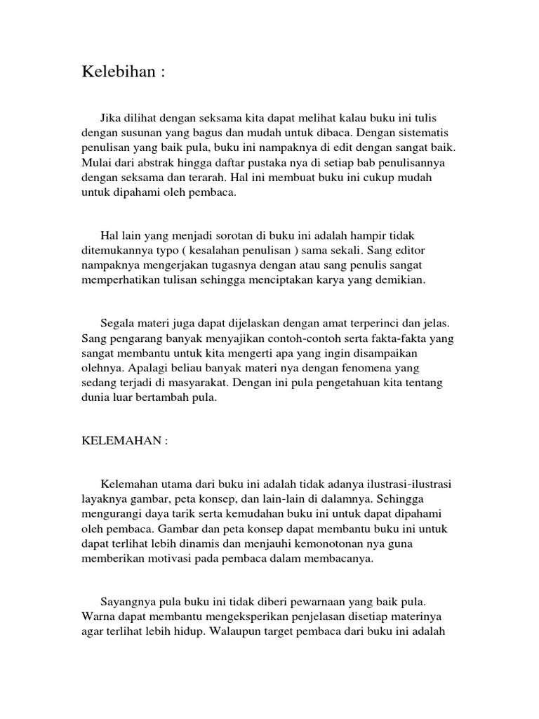 16++ Contoh abstrak karya ilmiah beserta kelebihan dan kekurangan ideas