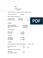 Cálculo de costo unitario producción con inventario parcial