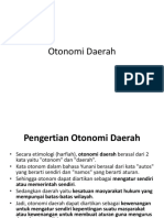 Otonomi Daerah