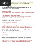 Script For Send Off Program | PDF