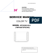 Haier Mt2028d-Blk Service Manual