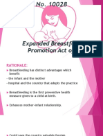 Expanded Breastfeeding Promotion Act of 2009