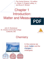 Matter and Measurement: Theodore L. Brown H. Eugene Lemay, Jr. and Bruce E. Bursten