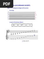 Open Tuning Gamme D