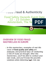 food fraud Europe