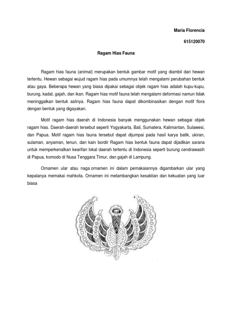 Gambar Ragam Hias Burung Garuda Gambar Ragam Hias Burung Garuda