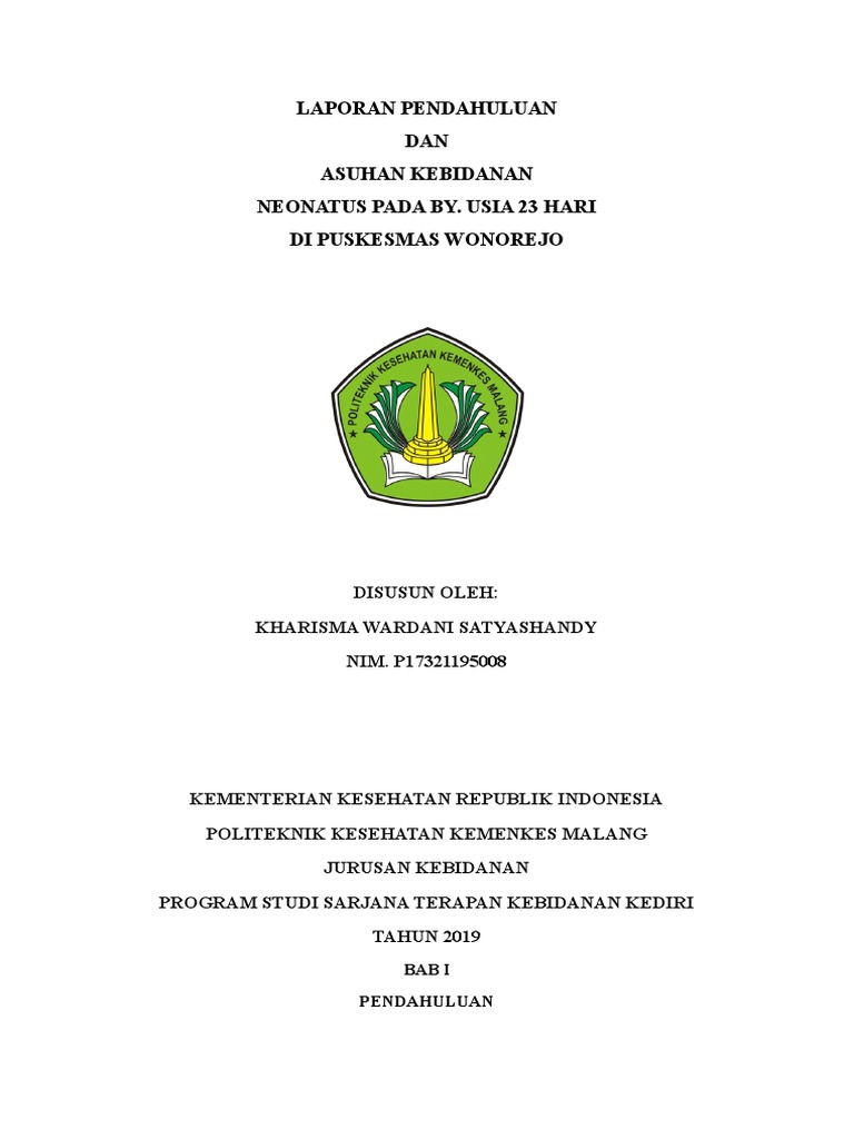 Asuhan Kebidanan Neonatus Usia 23 Hari | PDF