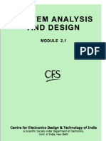 System Analysis and Design