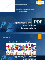 Organização política dos Estados Democráticos